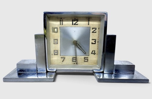Vintage 1930s art deco chrome - 1930s,