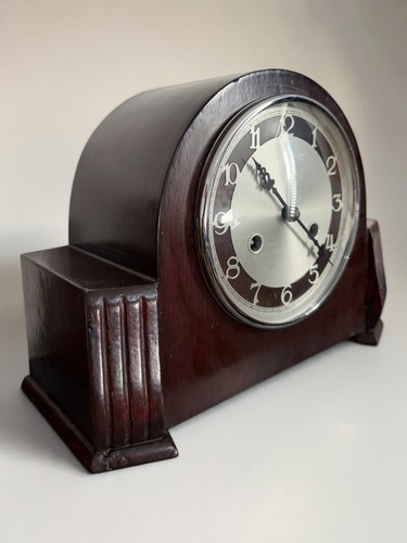 Art deco mantle clock - deco,