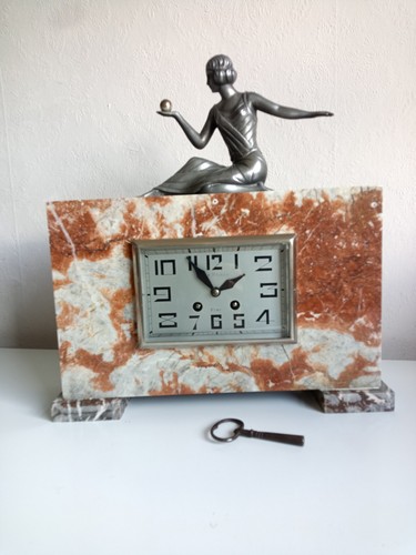 Antique art deco - deco, clock