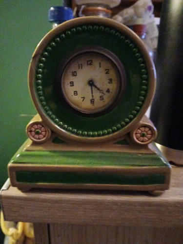Antique art deco 1930s green - antique,