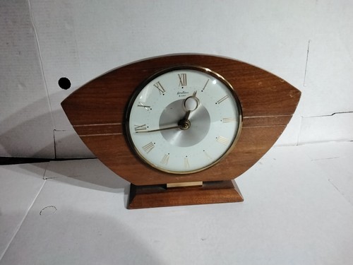 Art deco bentima mantle clock - art,