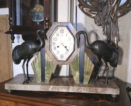 Rare art deco mantel - art,