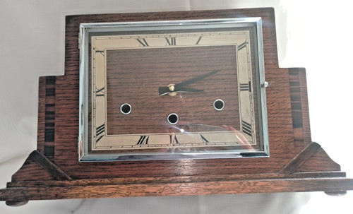 Vintage art deco wooden cased - vintage,