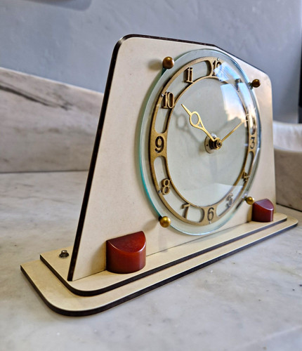 Temco art deco - temco, clock