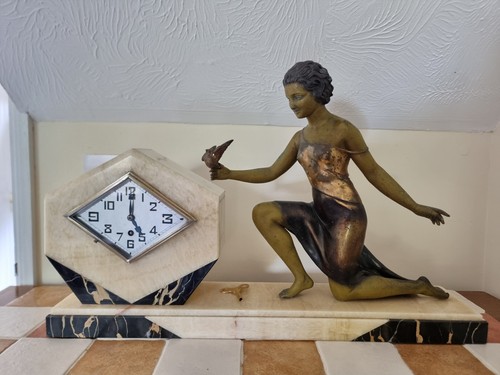 Rare large art - art, deco