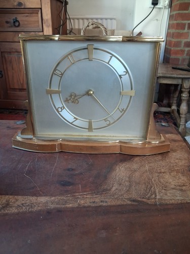 Wind mantle clock - mantle, clock,